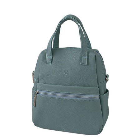 B2746 backpack, lightning department, green color 27x18x10cm