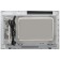 Built -in microwave oven Krona Rein 60 WH, 900 W, 25 l, 8 modes, grill, white
