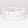 Box for Makarun tube with the window "Flower", white, 20 x 6 cm