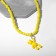 Piece "Bear" toy, yellow color, 45 cm