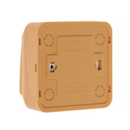 Smartbuy switch "Jupiter", 10 a, 1 key, external, color light wood-1