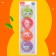Developing toy-chain for teeth "Fruit rings"