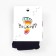 Pantyhose children's terry, dark blue color, height 146-152 cm