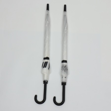 Umbrella - a semiautomatic “notes” cane, 8 spokes, r = 46 cm, mix drawing-3