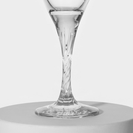 Set of glass glasses "Twist", 180 ml, 6 pcs-2