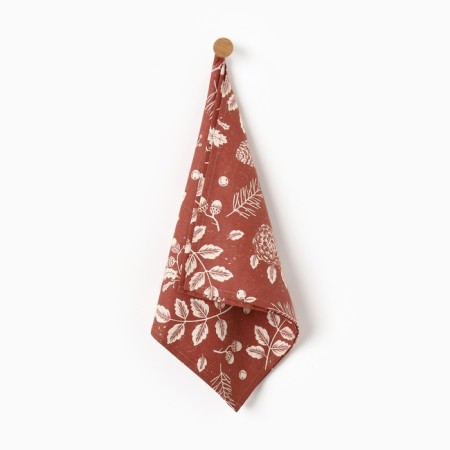 Ethel towel "New Year’s Plants" 40x73 cm, 100% HL, mitch 186 g/m2