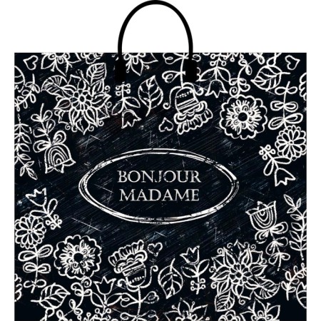 Madame package, polyethylene with a plastic pen, 80 μm 37 x 34 cm