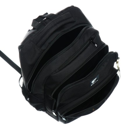 Youth backpack, 42 ​​x 31 x 13 cm, ergonomic back, stavia "adventure", black-7