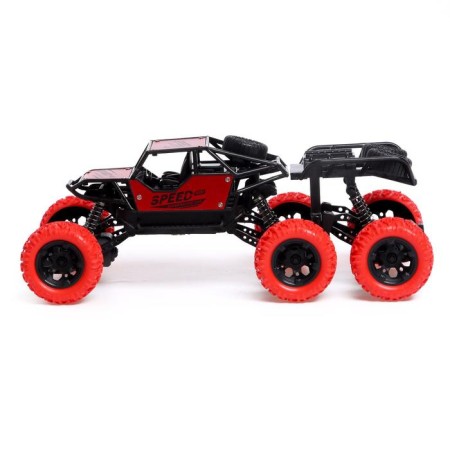 Radio -controlled jeep "Monster 6x6", works on the battery, mix-1