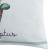 Decorative pillowcase "Ethel" Eucalyptus (type 2), 48 x 48 cm, 100% cotton