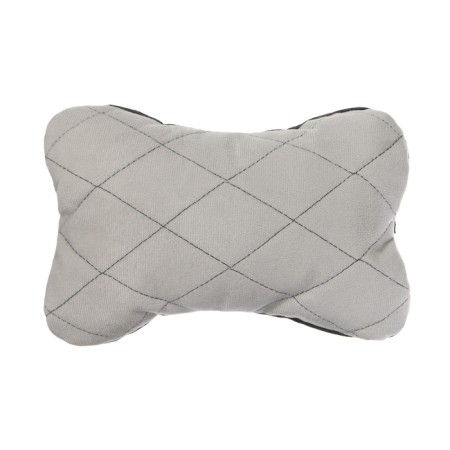 Car gift, a bone, on a headrest, "for you", velor, beige, 16 x 24 cm-8