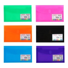 Folder-convert on Velcro A65, 180 MKR, with extension, pocket for business cards, mix