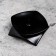 Clouver "Quarter H" Metal for 1 candle, 9.5x3 cm, black