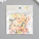 Beads for the creativity of PVC "Ring. Summer Rain" set of 112 pcs 0.7x0.7x0.3 cm