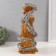 New Year's figure "Snake on the hemp" 33 x 14 x 15 cm.