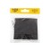 Tot Elegant switch, 10 a, 2 cl., With backlight, hidden, black