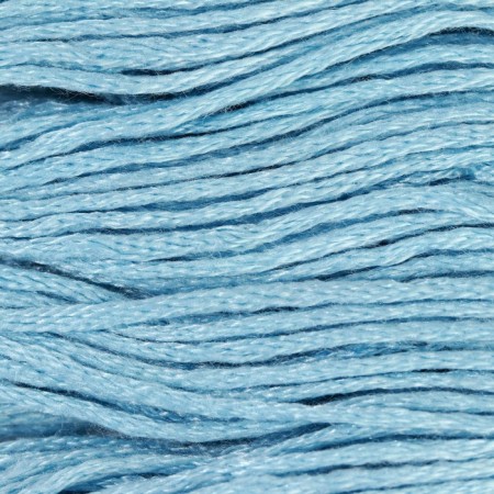 Muline threads, 8 ± 1 m, the color of light blue No. 519