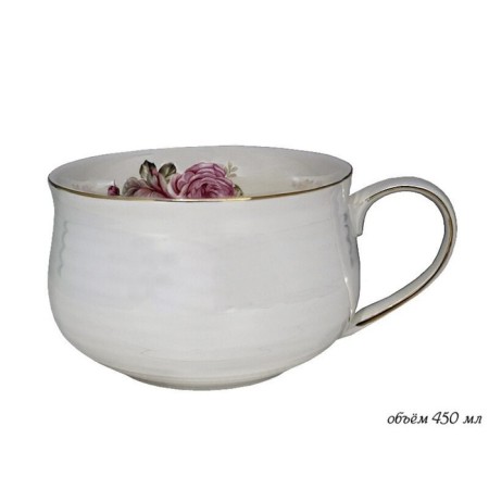 Lenardi broth "Pearl", porcelain, 450 ml