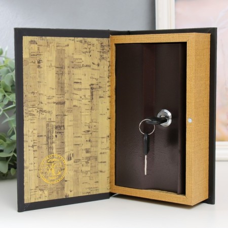 Safe Brush Tree leatherette "Greek vase" 21x13x5 cm-2