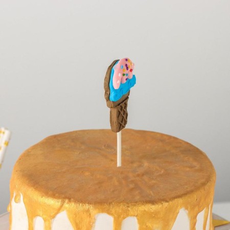 A set of toppers for the cake "Cexi", 2 pcs, 12.5 × 4 cm-1