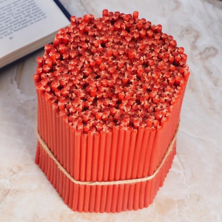 Candles red church No. 100, packaging 2kg-7