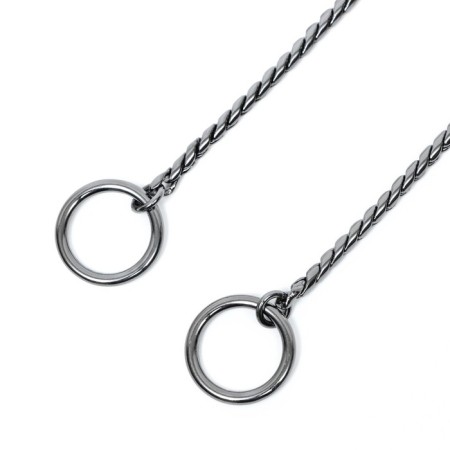 Collar - Boat "Cobra", 50 cm, chain thickness 4 mm, black-2