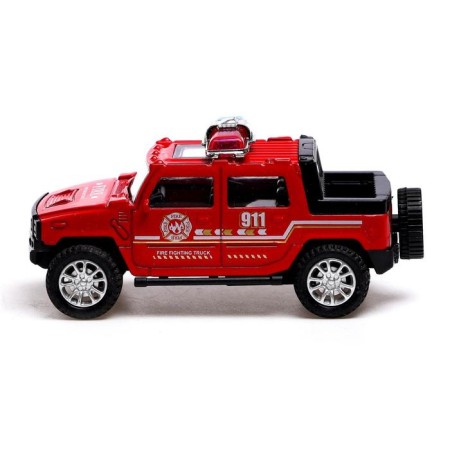 Metal machine "Fire Service", scale 1:43, inertia-1