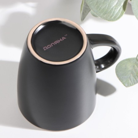 Ceramic shade "Vanilla", 350 ml, black color-2