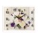 Watch wall, interior "bouquet", smooth HLD, 20 x 26 cm