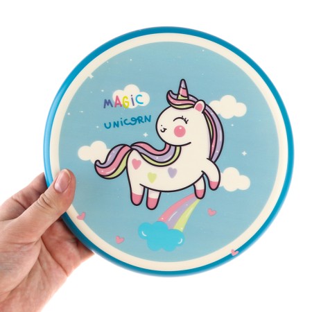 Frisby, flying saucer "Unicorn", species of mix-8