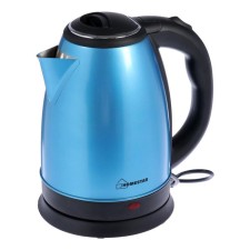 Electric kettle Homestar HS-1010, metal, 1.8 l, 1500 watts, blue