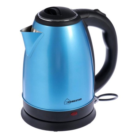 Electric kettle Homestar HS-1010, metal, 1.8 l, 1500 watts, blue