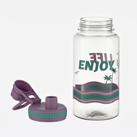 Water bottle, 1 l, 22.5 x 9 cm, mix-2