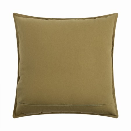 Ethel pillow, 45x45+1 cm, green, 100% cotton-3