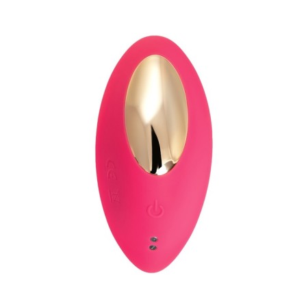 Liner in panties with vacuum-wave stimulation Jos Pimpit, silicone, pink, 9 cm-9