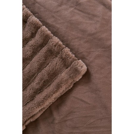 ANABALLY PLAD, size 220x240 cm, chocolate color-2