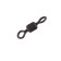 The Namazu Pro Rolling Ribbed Swivel, Brass, Carbon, Test-29 kg, packaging 10 pcs.