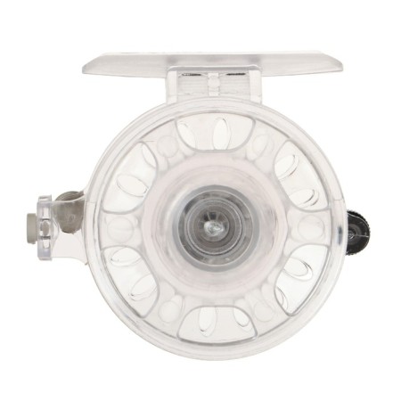 Inertial coil, plastic, diameter 6 cm, guide fishing lines, transparent color, 109-3