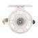 Inertial coil, plastic, diameter 6 cm, guide fishing lines, transparent color, 109