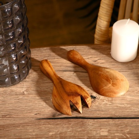 Kitchen set "fork, spoon" 15 cm, tick tree-2