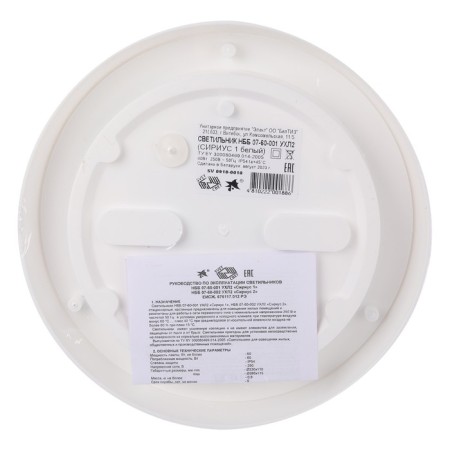 Lamp NBB 07-60-001, Sirius 1, UHL2, IP54, E27, 220V, 50Hz, 60W, D230XH110, White-4