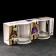 Set of glass mugs BASIC, 370 ml, 2 pcs