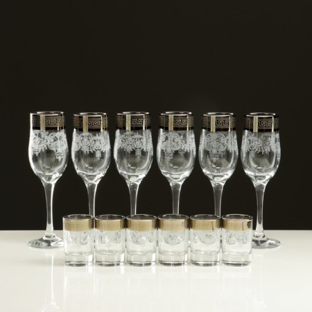 Mini-bar "elegant" 12 items, for champagne, engraving 200/50 ml-1