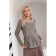 Female blouse, size 42, khaki color