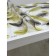 The oilcloth is transparent "feathers (gold)" Joy Home, 20x0.8 m, thickness 0.6 mm