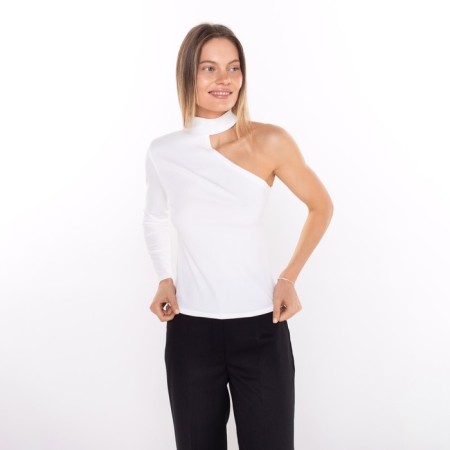 Jumper female, white color, size 44-1