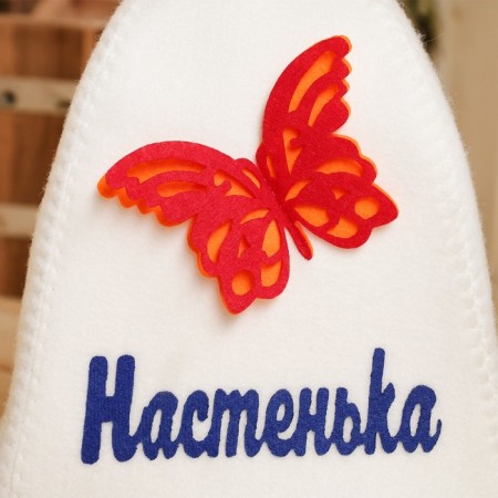 Bath cap with an application "Nastenka"-8