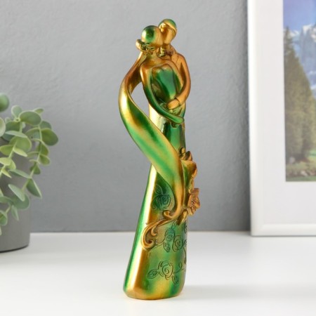 Souvenir Polystone "newlyweds. Kiss in the arms" 21 cm-3
