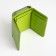 Women's wallet on magnet, green color
