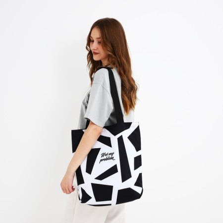 Bag Schoper is not my problem, 40x12x38, black color-7
